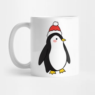 Cute christmas penguin illustration Mug